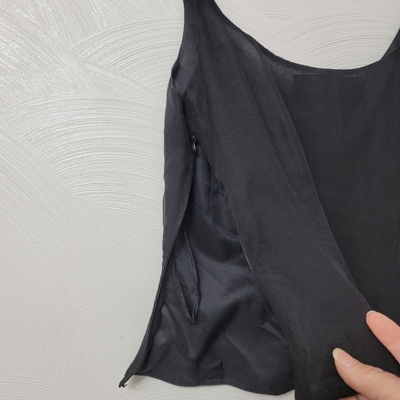 Demetrios Evening silk pant suit.  Size 10 & 6.  (832) - Picture 8 of 12